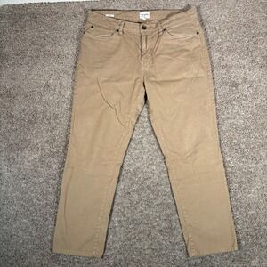 Todd Snyder Mens Slim Fit 5-Pocket Khaki Cotton Linen Pants 34x30 JE032215-BR107